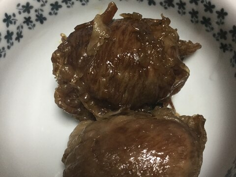 おにぎりの肉巻き